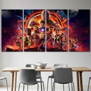 Avengers Infinity Saga Canvas Wall Art