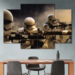 Stormtrooper Blaster Squad Wall Art – Tactical Imperial Action