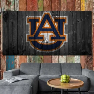 Auburn Tigers Rustic Logo Wall Art