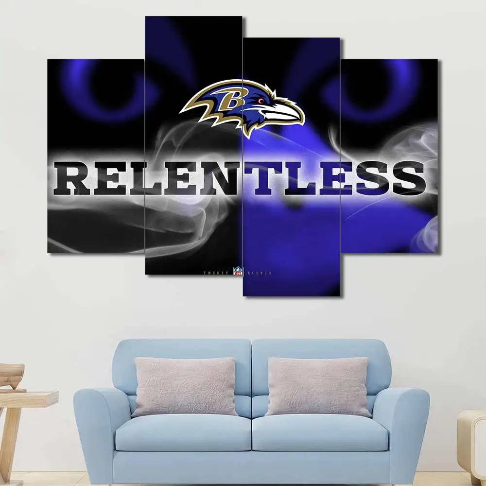 Baltimore Ravens Relentless Wall Art - Image 3