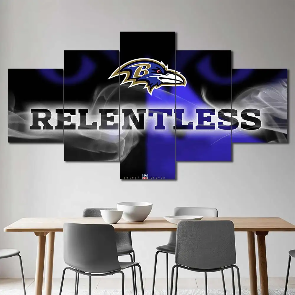Baltimore Ravens Relentless Wall Art - Image 4