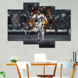 Baseball Player Spotlight Wall Art