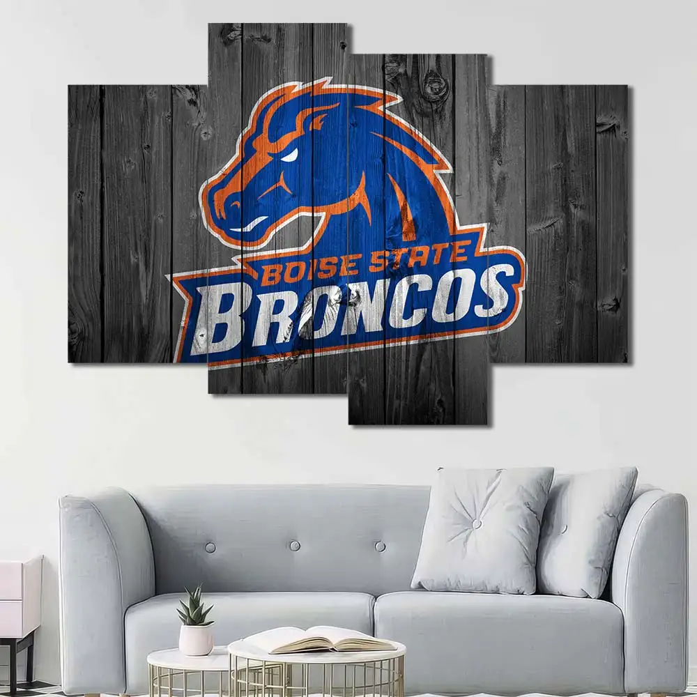 Boise State Broncos Rustic Logo Wall Art - Image 3