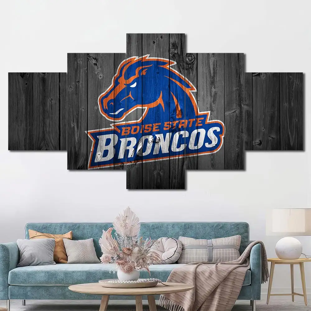 Boise State Broncos Rustic Logo Wall Art - Image 4
