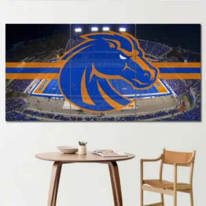 Boise State Broncos Stadium Logo Wall Art