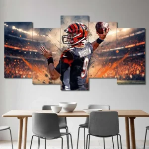 Cincinnati Bengals Quarterback Wall Art – Action