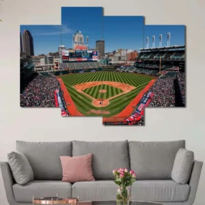 Cleveland Baseball Stadium Wall Art – Guardians