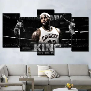 Cleveland Cavaliers Number 23 Wall Art – King Collage