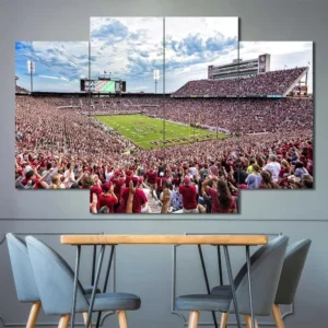 College Football Stadium Crowd Wall Art