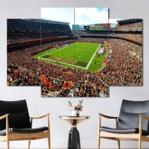 College Football Stadium Game Day Wall Art