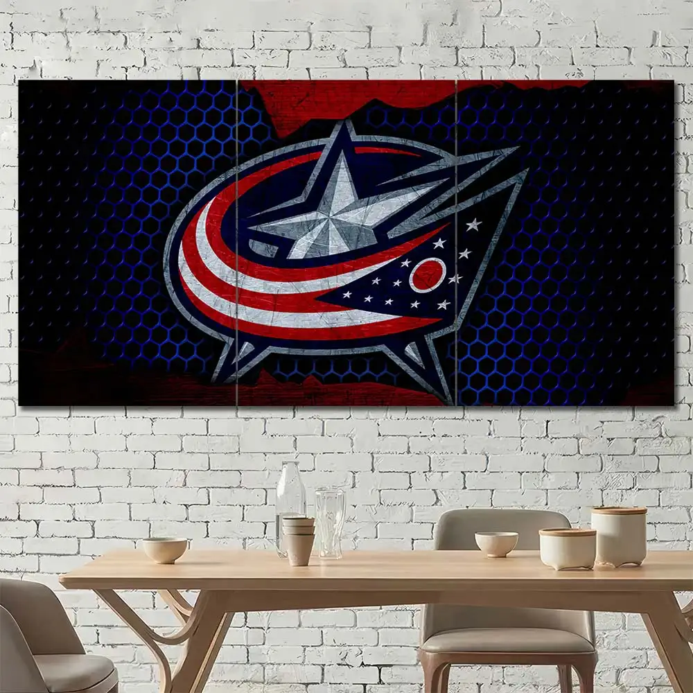 Columbus Blue Jackets Logo Wall Art - Image 2