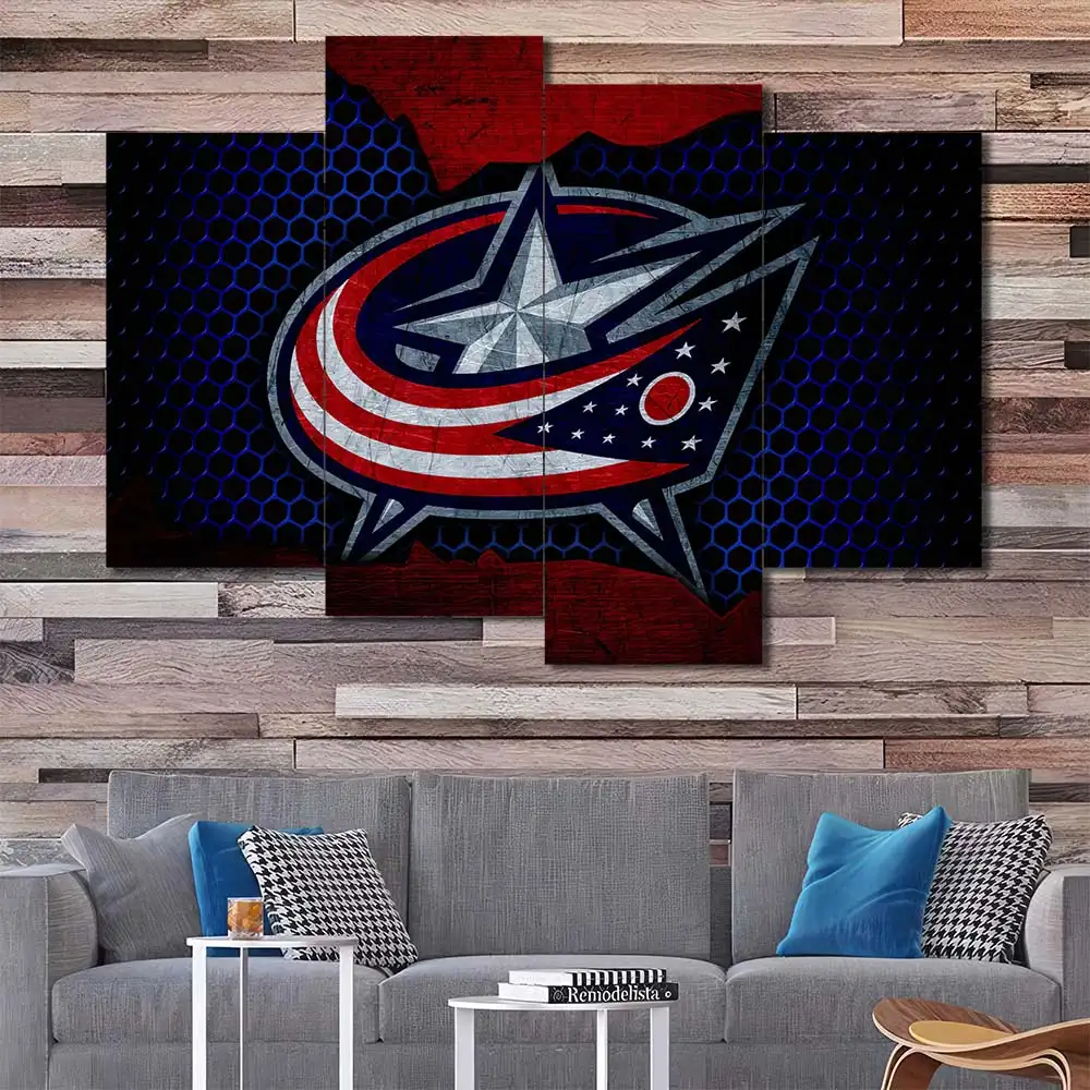 Columbus Blue Jackets Logo Wall Art - Image 3