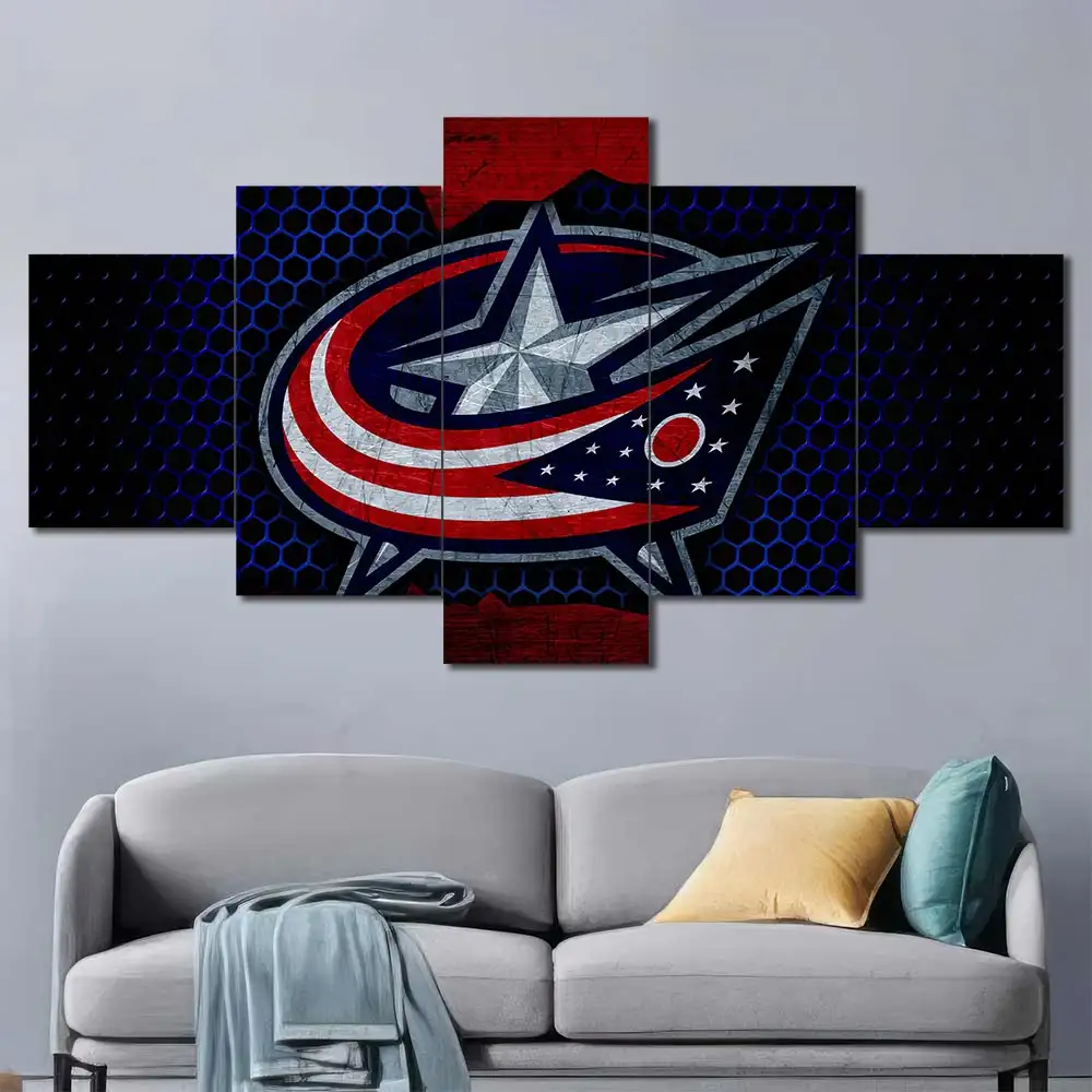 Columbus Blue Jackets Logo Wall Art - Image 4