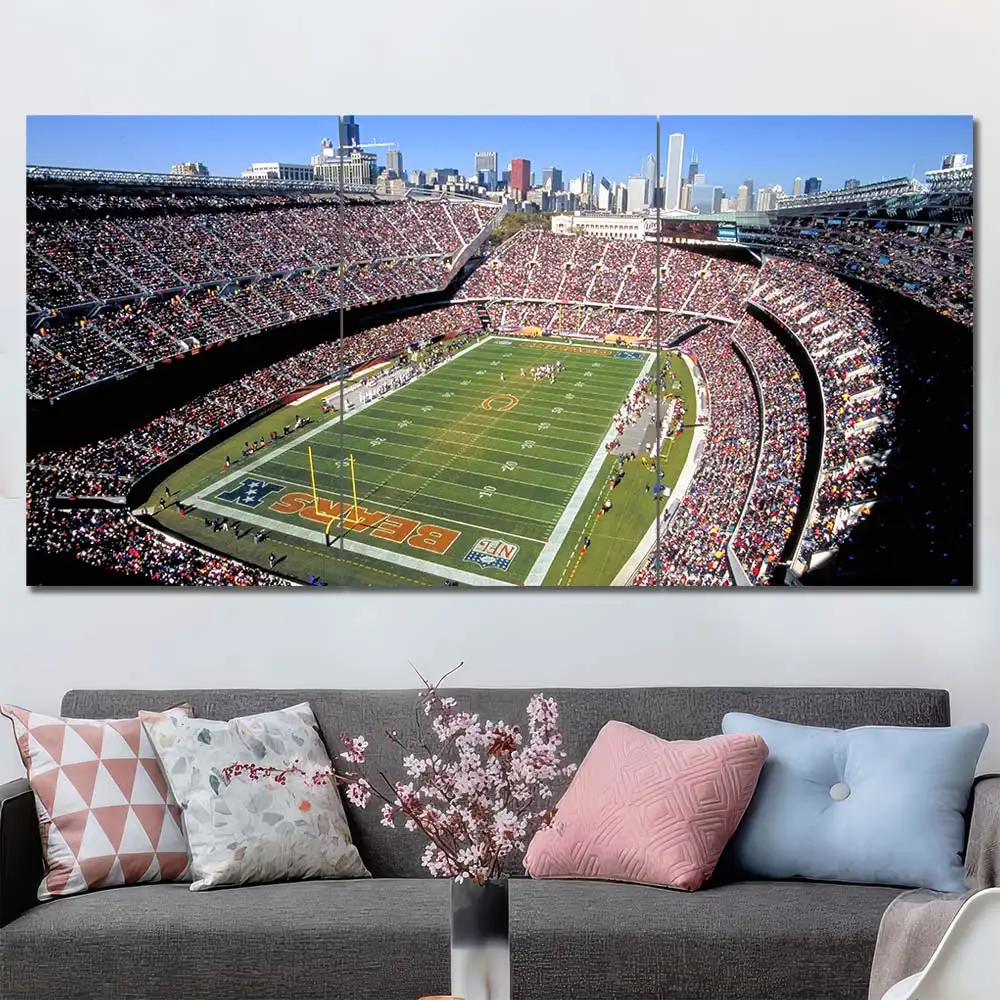 Football Bowl Stadium Wall Art – Classic