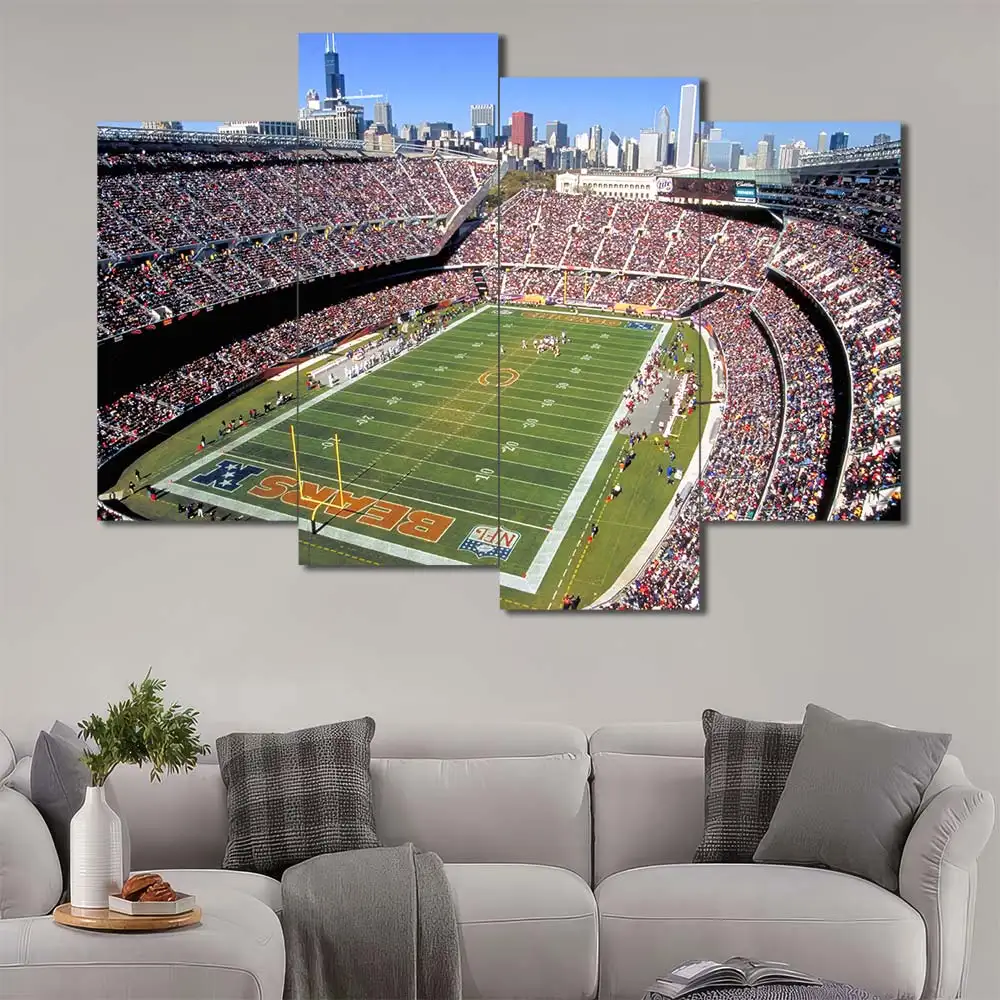 Football Bowl Stadium Wall Art – Classic - Image 3