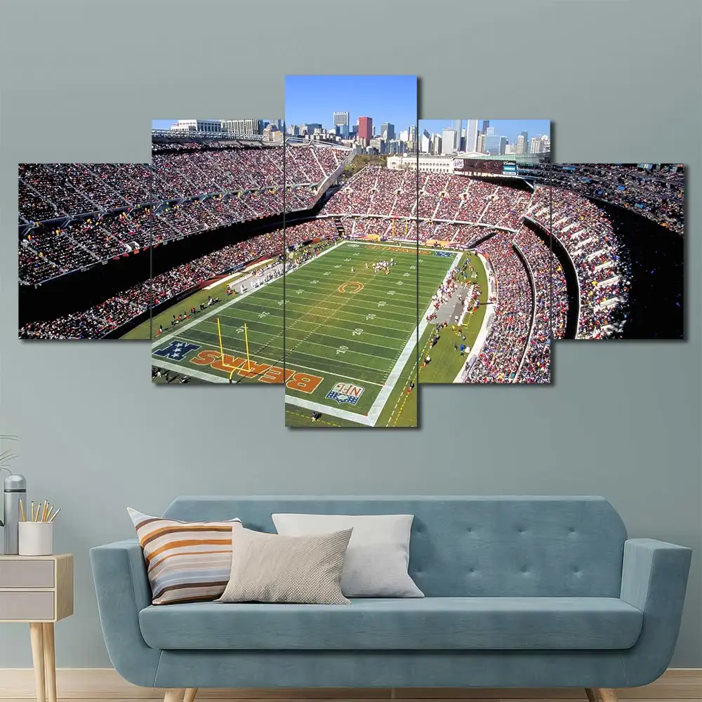 Football Bowl Stadium Wall Art – Classic - Image 4