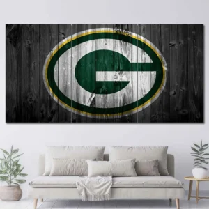 Green Bay Packers Rustic G Logo Wall Art