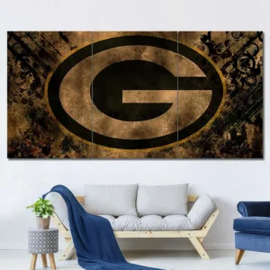 Green Bay Packers Vintage Logo Wall Art