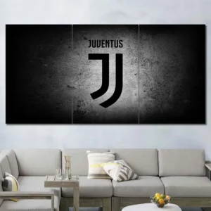 Juventus Minimalist Logo Wall Art