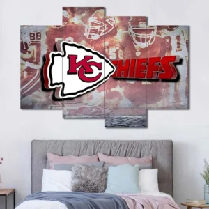 Kansas City Chiefs Logo Wall Art