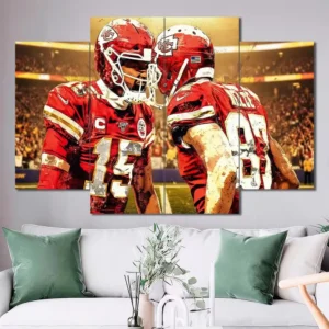 Kansas City Chiefs Teammates Wall Art – Stadium
