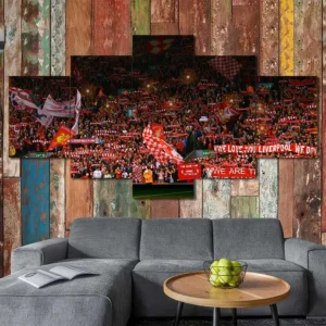 Liverpool Anfield Kop Crowd Wall Art