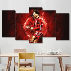 Mohamed Salah Liverpool Wall Art – Red Energy