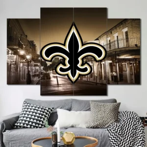 New Orleans Saints French Quarter Wall Art