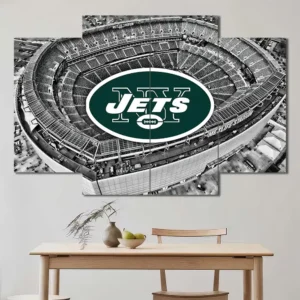 New York Jets Stadium Aerial Wall Art
