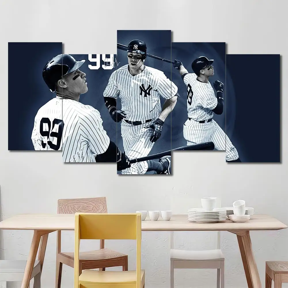 New York Yankees Number 99 Wall Art – Player Collage - Image 5