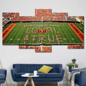 Oklahoma State Cowboys Stadium Wall Art – Boone Pickens