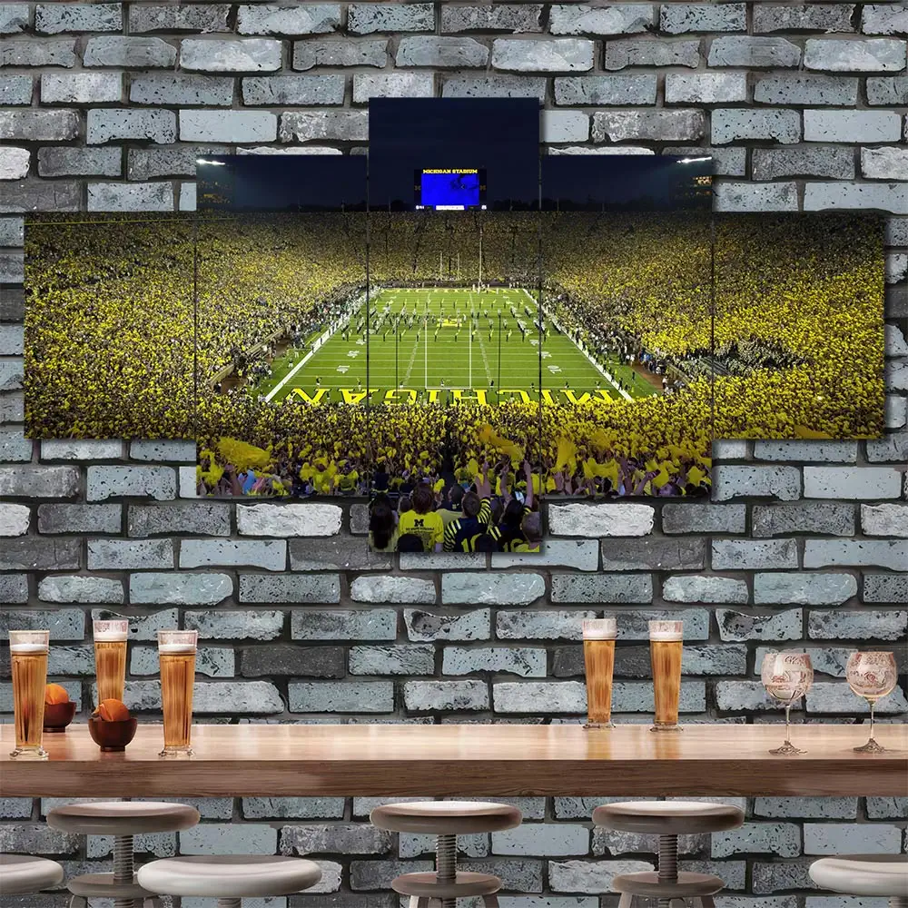 Packed Football Stadium Wall Art – College - Image 4