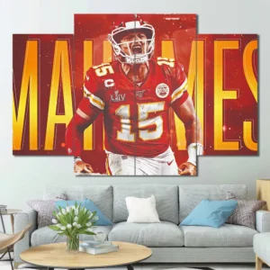 Patrick Mahomes Chiefs Wall Art – Player Poster