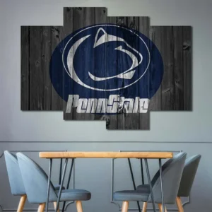 Penn State Nittany Lions Rustic Logo Wall Art