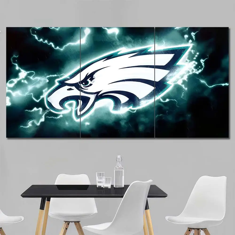 Philadelphia Eagles Lightning Logo Wall Art - Image 2