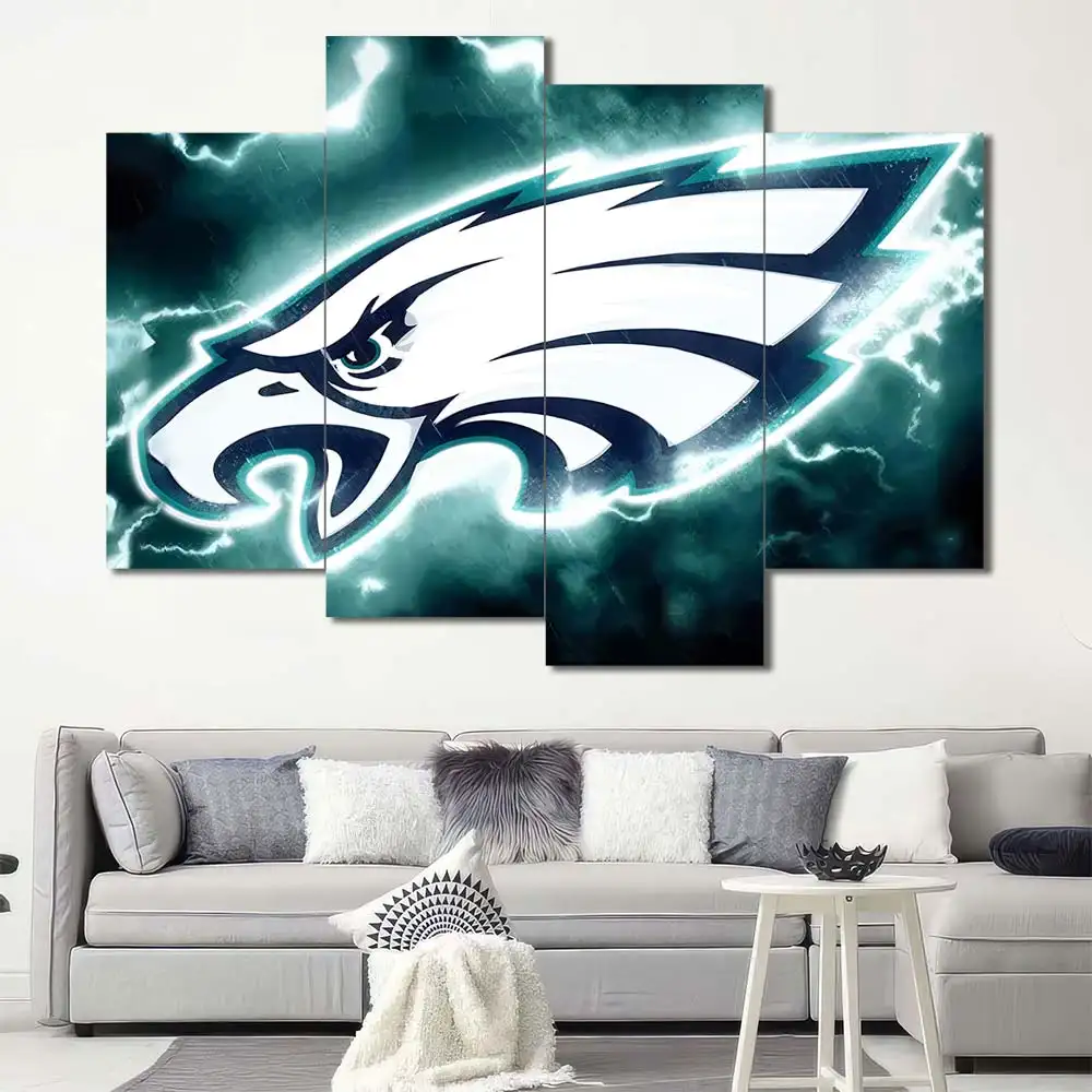 Philadelphia Eagles Lightning Logo Wall Art - Image 4