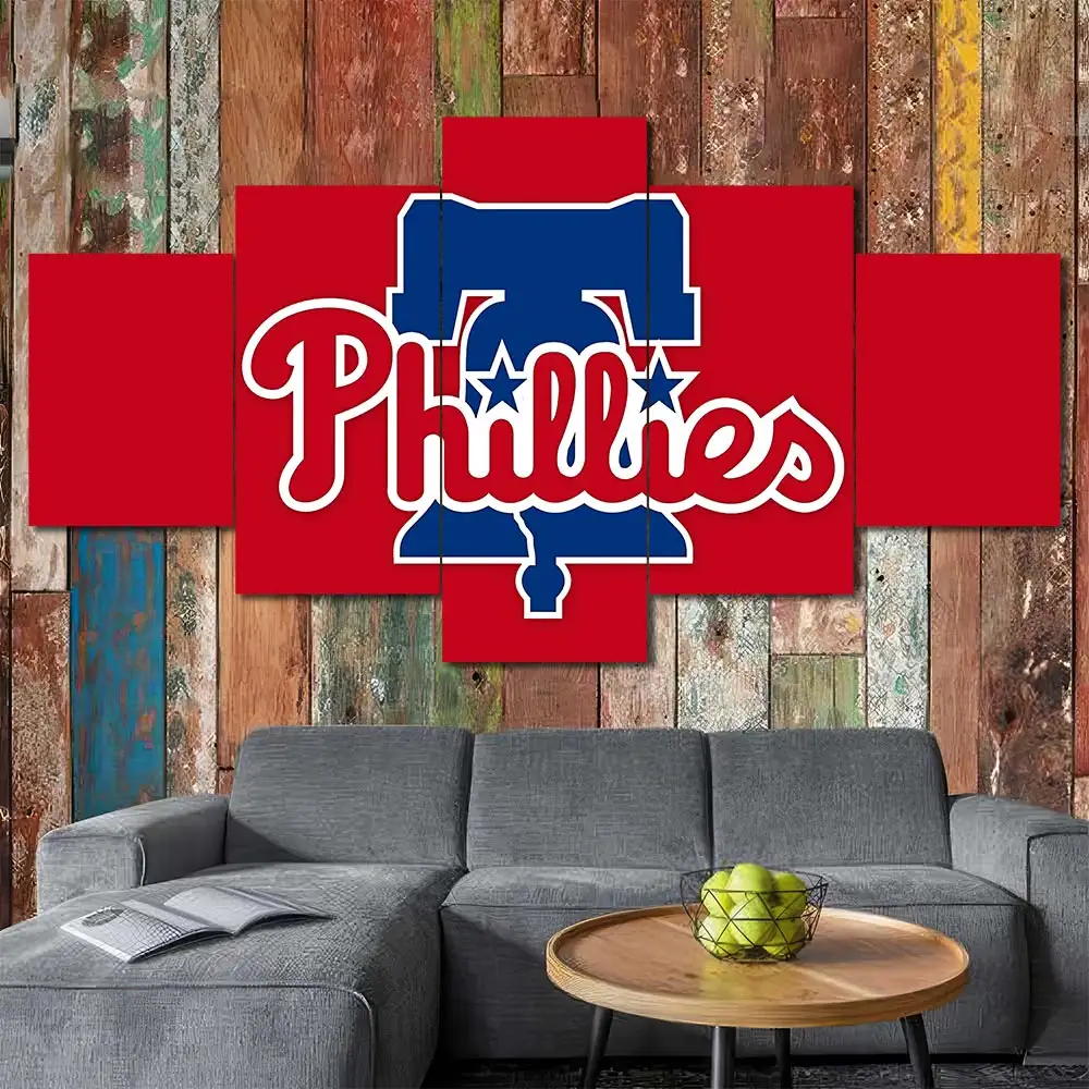 Philadelphia Phillies Minimal Logo Wall Art