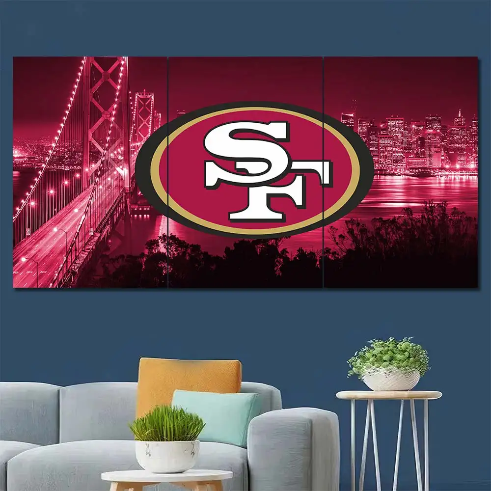 San Francisco 49ers Bay Bridge Wall Art - Image 2
