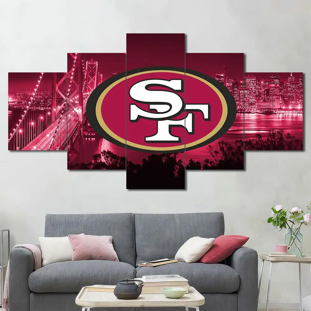 San Francisco 49ers Bay Bridge Wall Art - Image 5