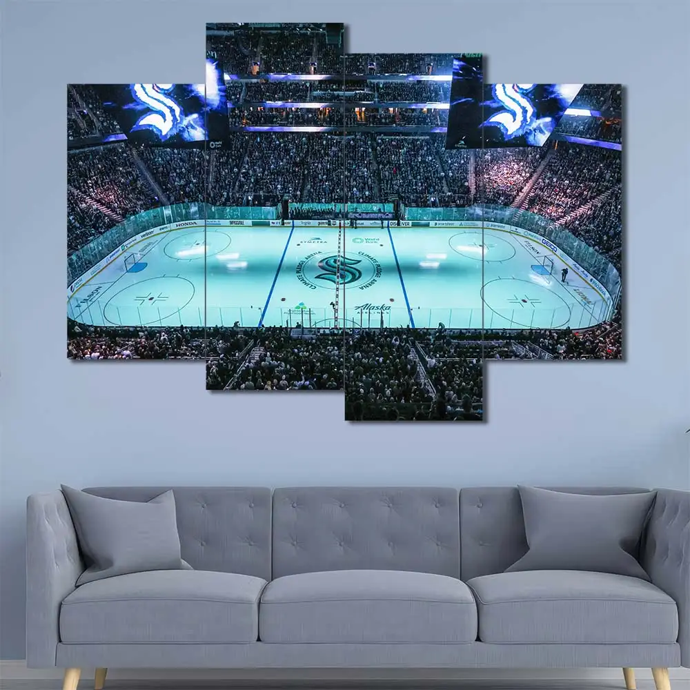 Seattle Kraken Hockey Arena Wall Art