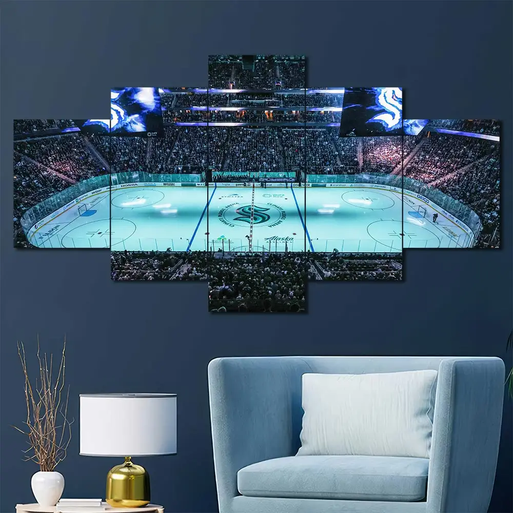 Seattle Kraken Hockey Arena Wall Art - Image 4