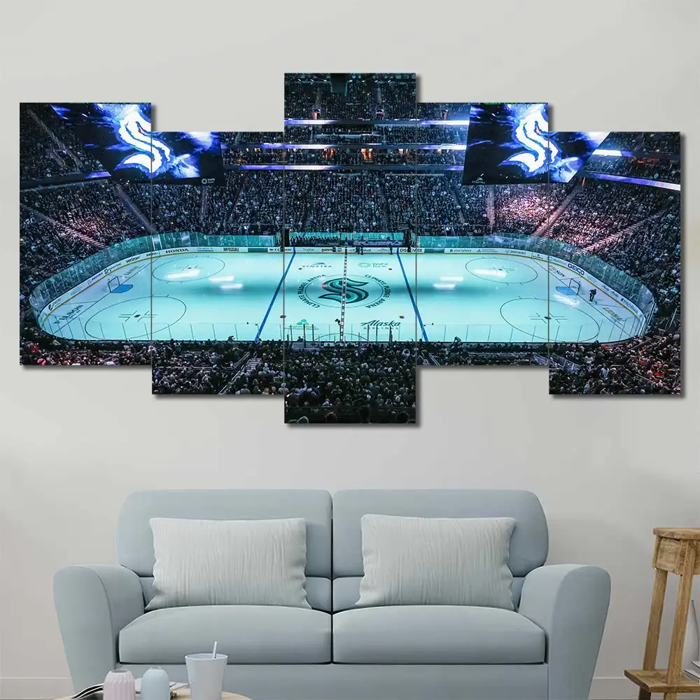Seattle Kraken Hockey Arena Wall Art - Image 5