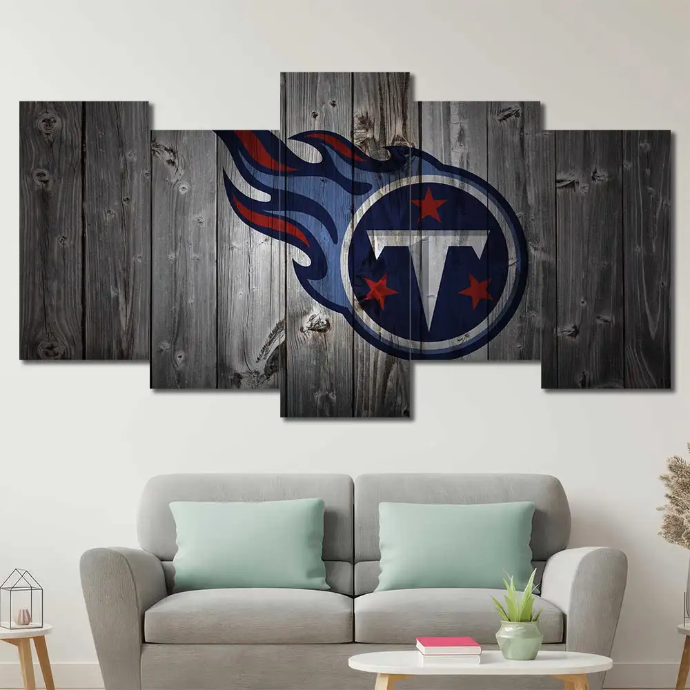 Tennessee Titans Rustic Logo Wall Art - Image 5