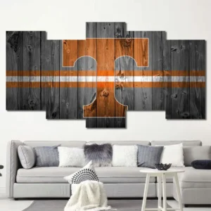 Tennessee Volunteers Rustic T Logo Wall Art