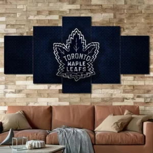 Toronto Maple Leafs Minimal Crest Wall Art