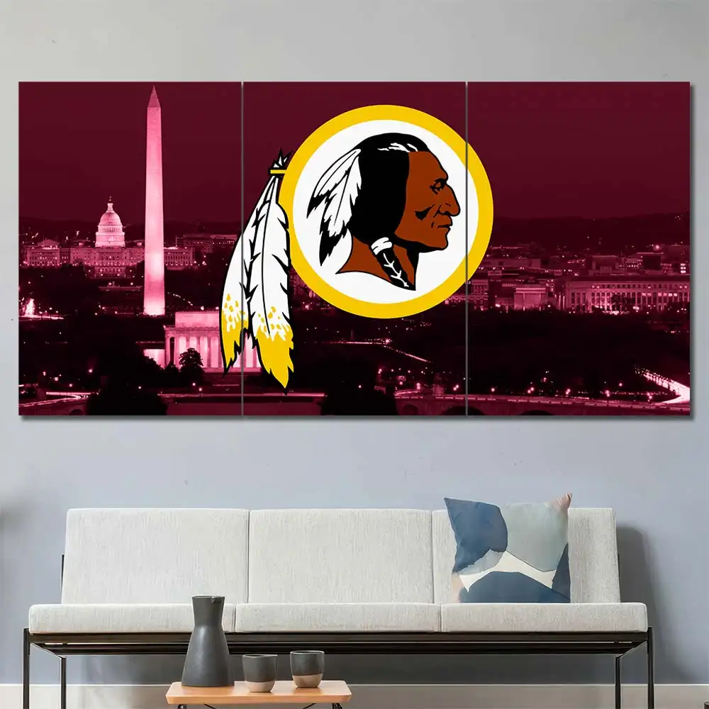 Washington Football City Skyline Wall Art - Image 2
