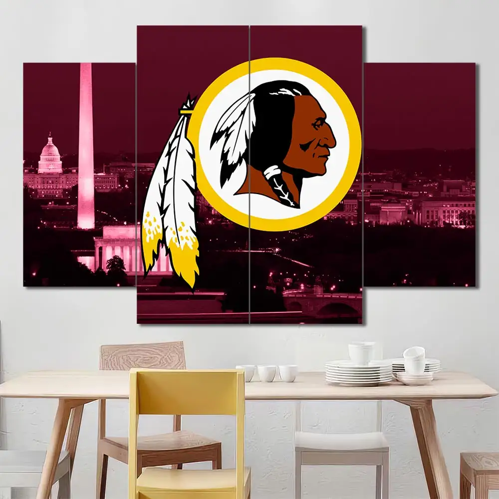 Washington Football City Skyline Wall Art - Image 3