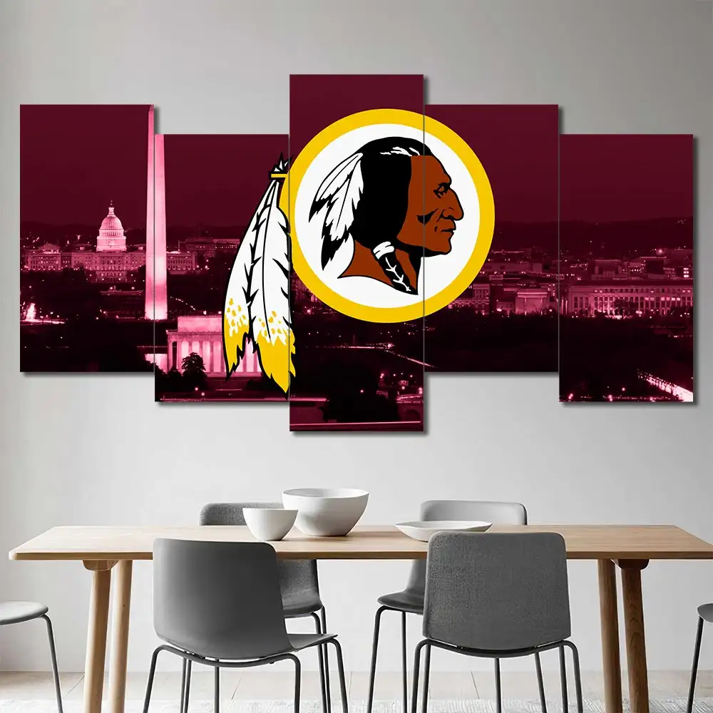 Washington Football City Skyline Wall Art - Image 5